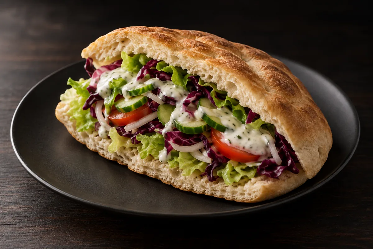 Vegetarische Tasche