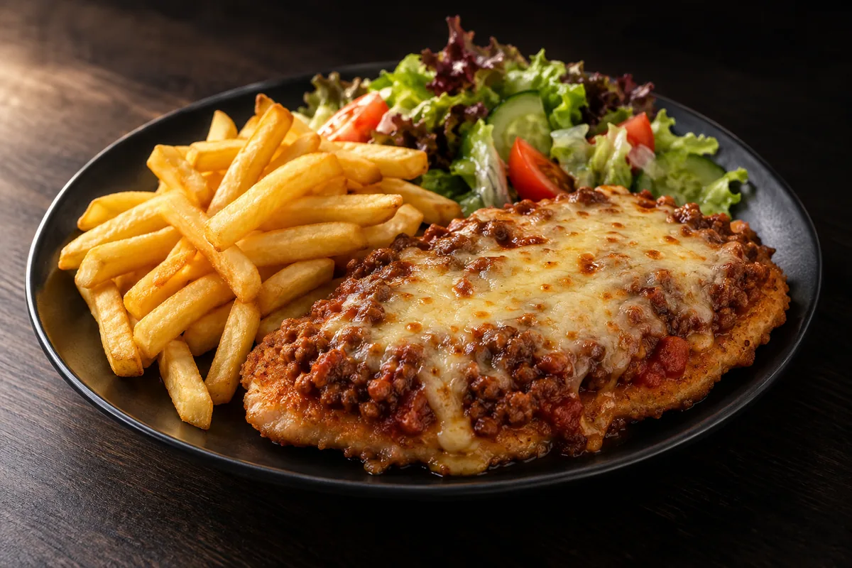 Schnitzel Bolognese